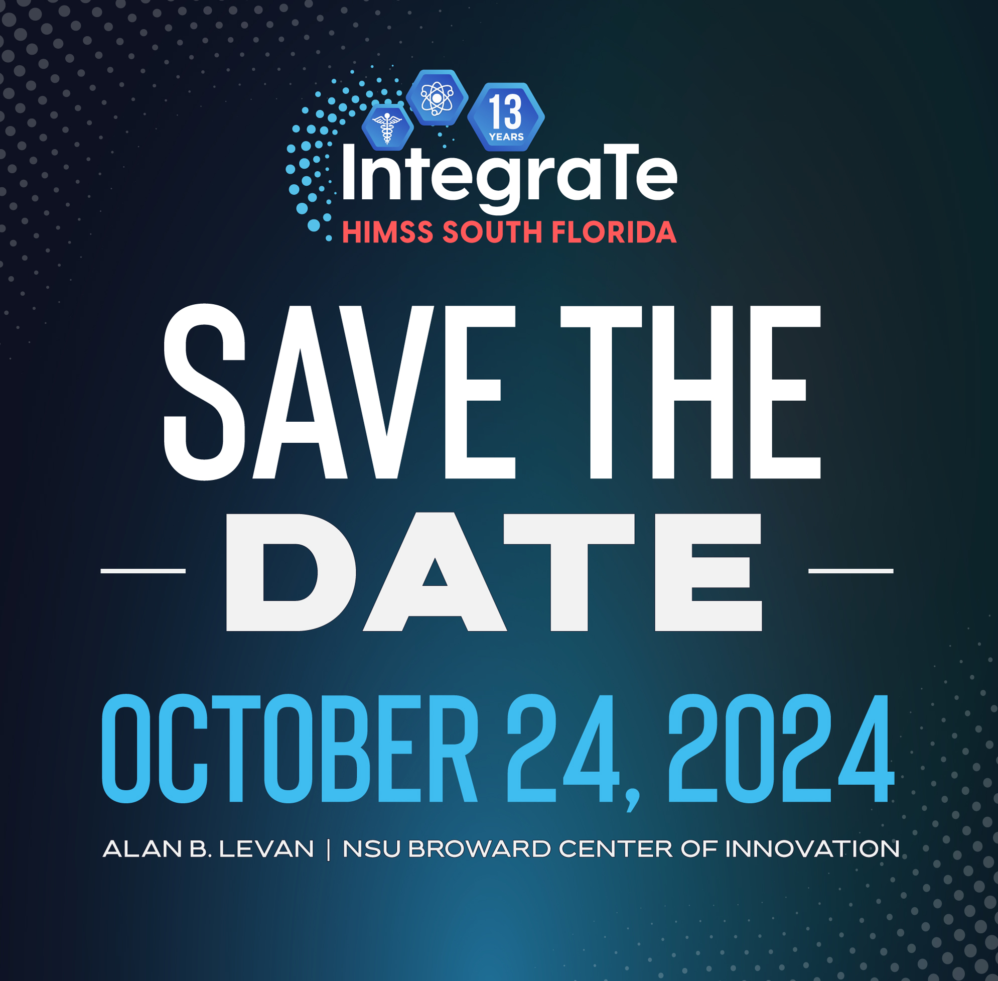 Save the Date: Integrate24